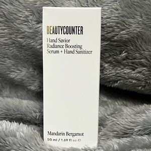 NIB Beautycounter Hand Savior Serum + Hand Sanitizer